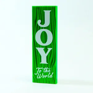 2x6 Door Sign - Joy to the world