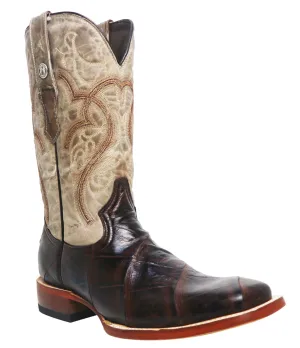 Alligator Belly Embossed Boot