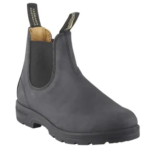 BLUNDSTONE Boots - 587 Leather - Rustic Black