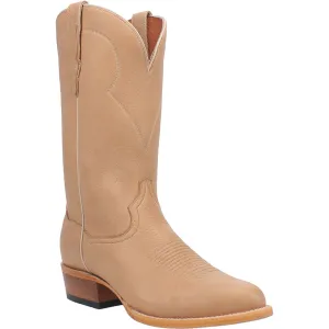 Dan Post Mens Pike Natural Leather Cowboy Boots