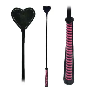 Fetissimo Riding Crop Heart Shaped Vegan Friendly