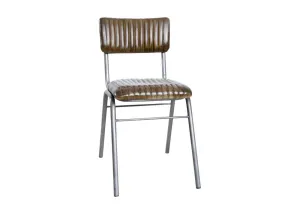 Fitzroy Dining Chair - Brown