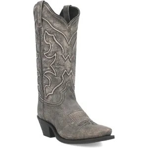 Laredo Womens Reva Black Leather Cowboy Boots