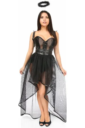 Lavish 4 PC Gothic Angel Costume