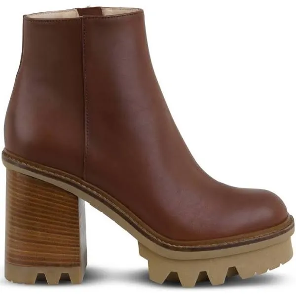 Natalia H Lowboot | Brown