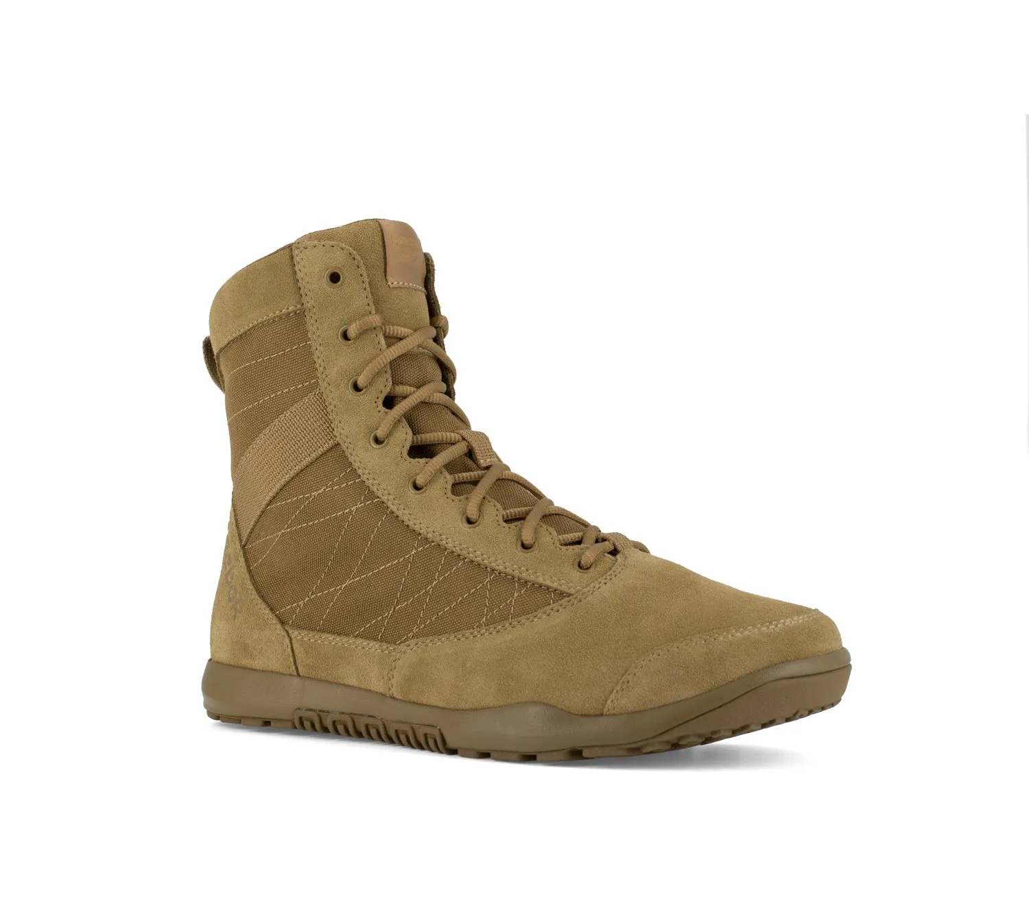 Reebok Mens Coyote Leather Military Boots Nano Tactical 8in