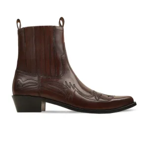 Sentjur - Men's Dark Brown Calf Leather Chelsea Boot