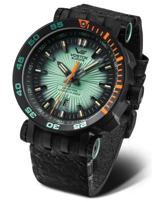 Vostok-Europe ENERGIA 2 Men's Black PVD Diver Watch NH35-575C649