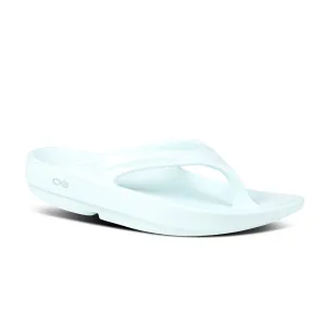 Women's Oofos OOlala Thong Color: Ice